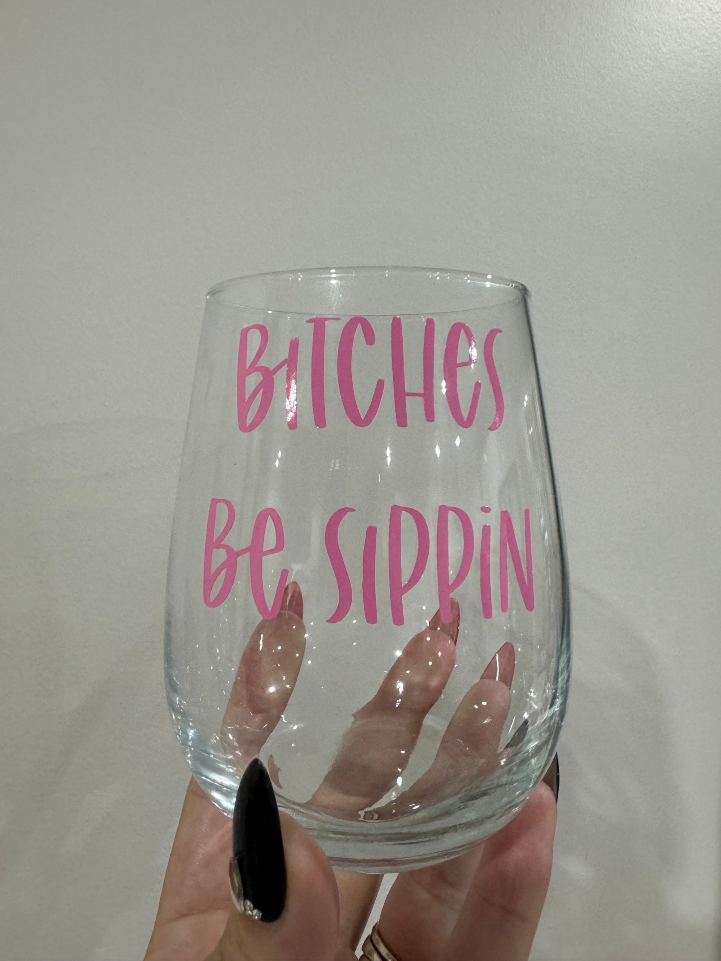 BBS Stemless Wine Glass