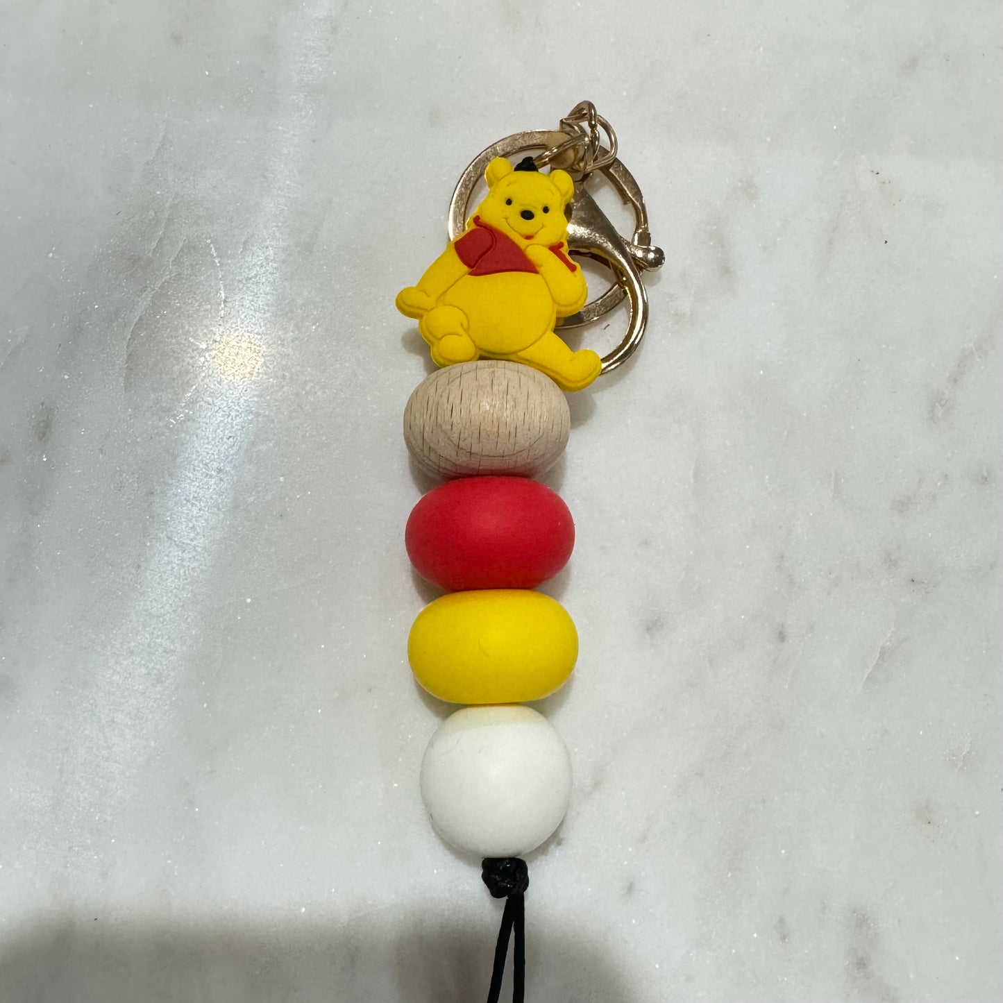 Yellow Bear Keyring