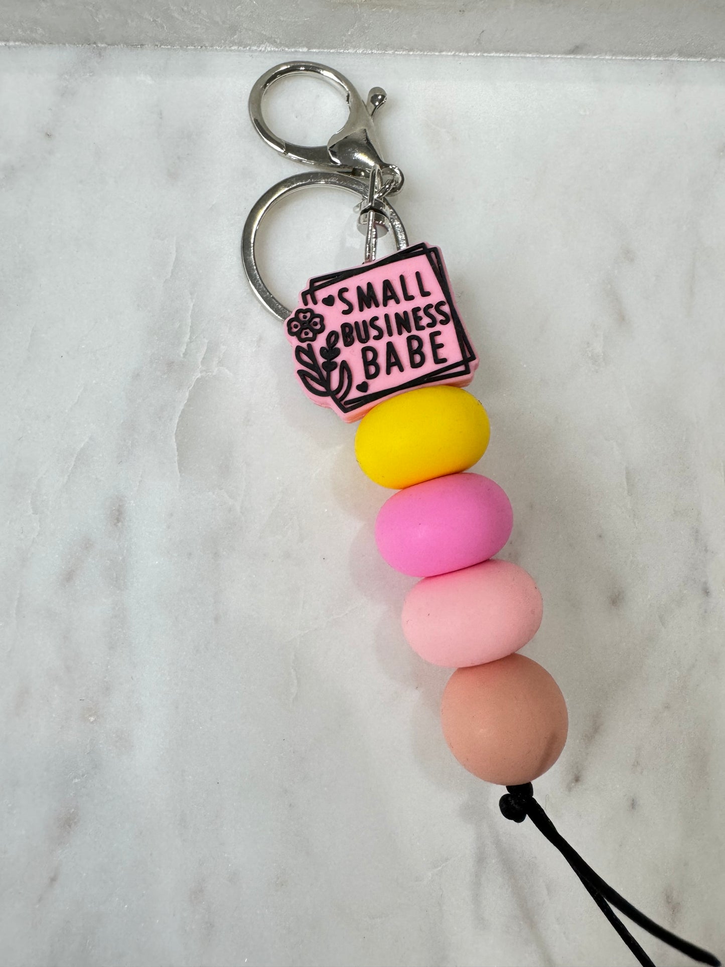 Business Babe Keyring