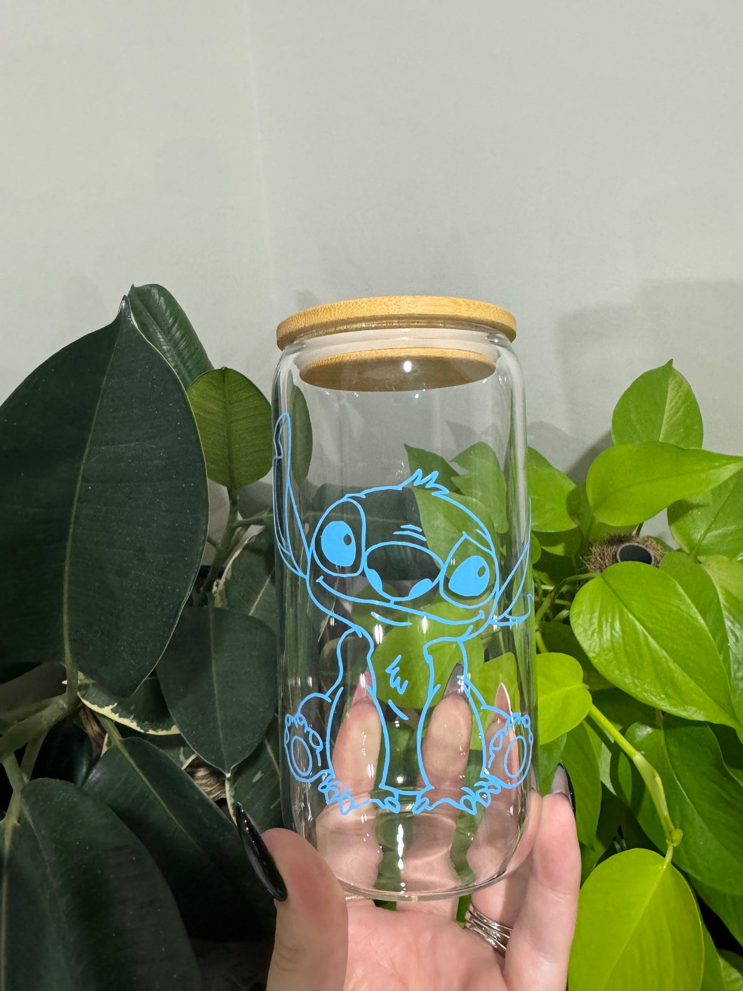 Stitch Glass Tumbler