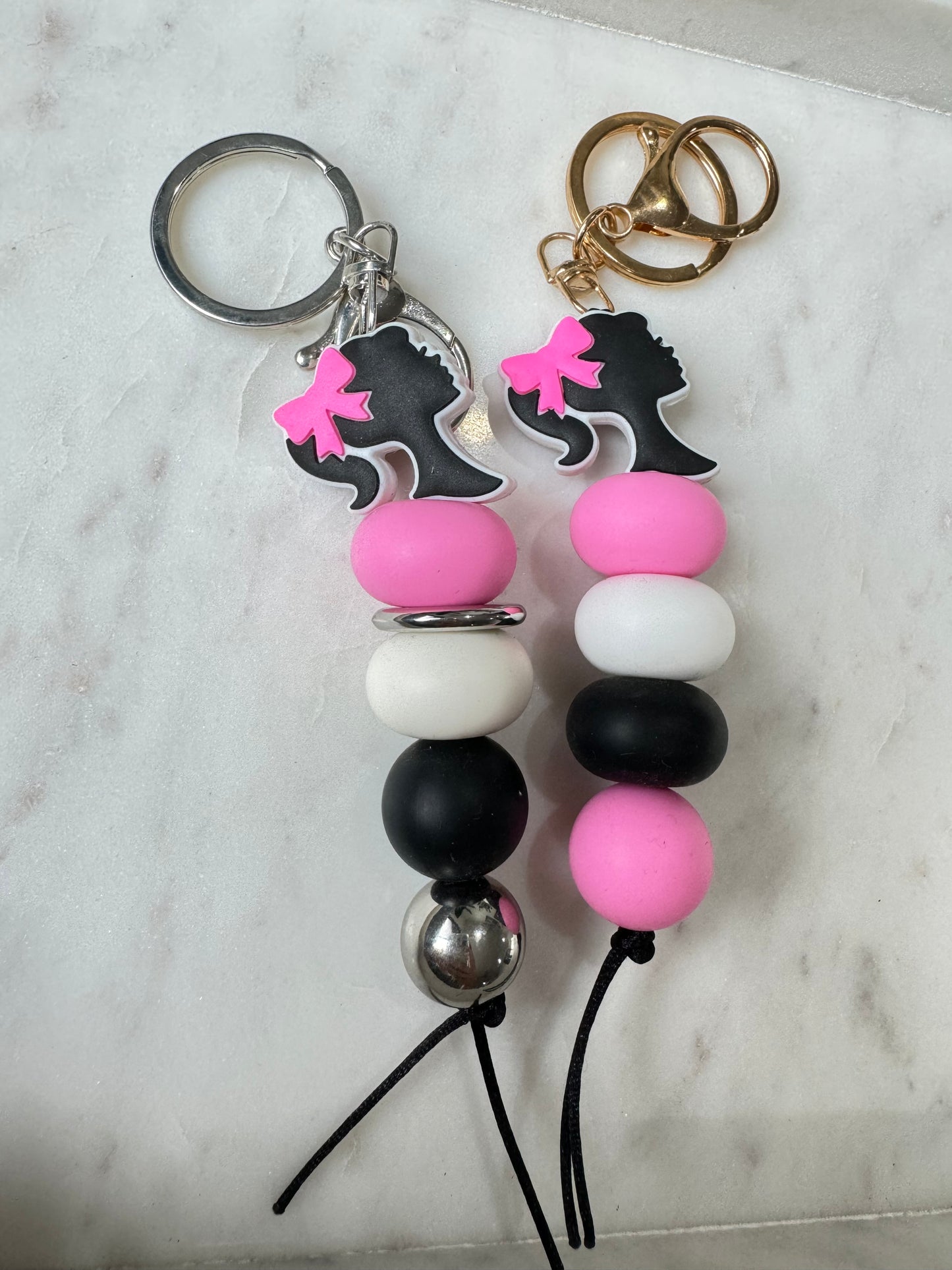 Doll head Keyring