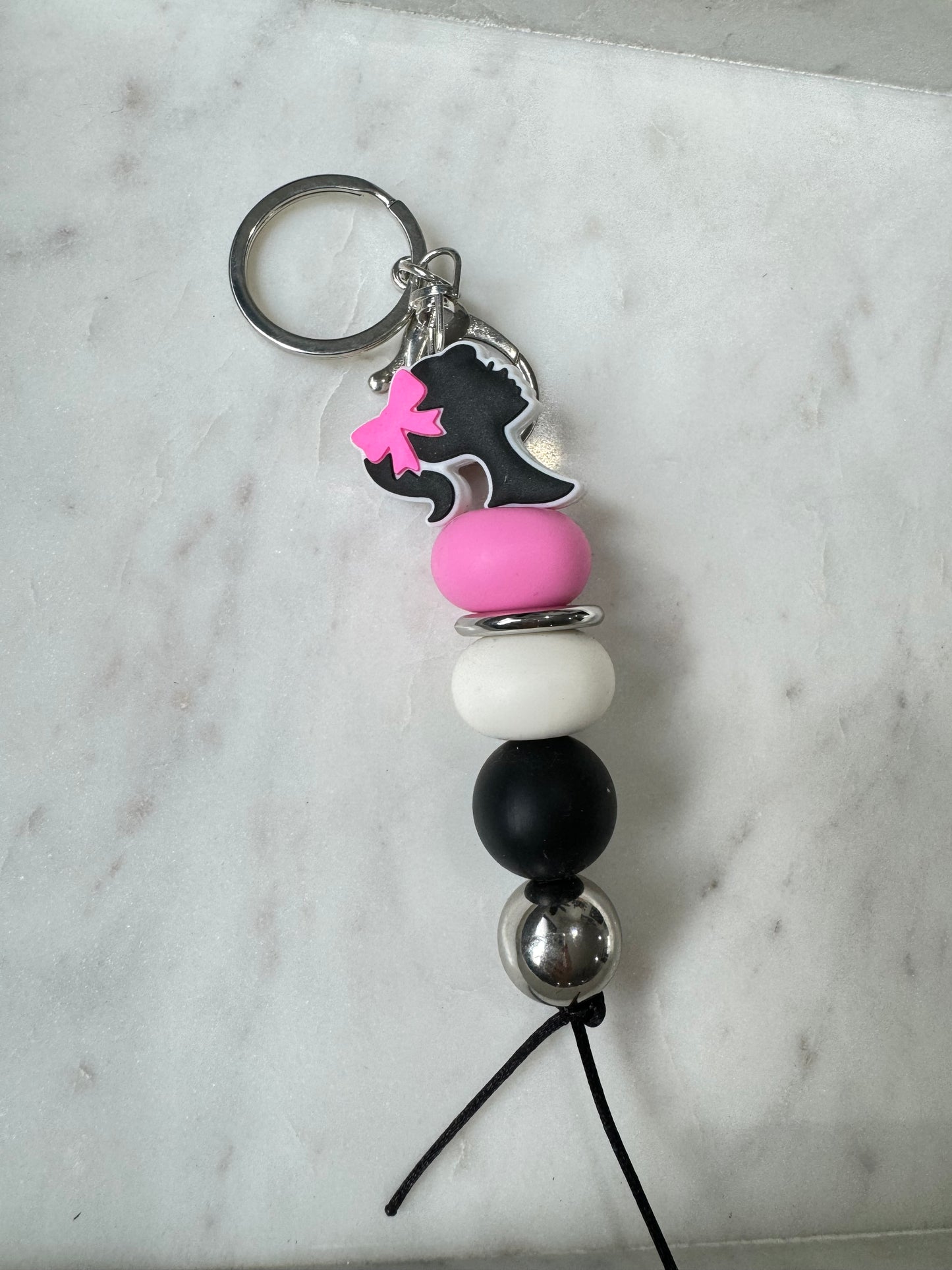 Doll head Keyring