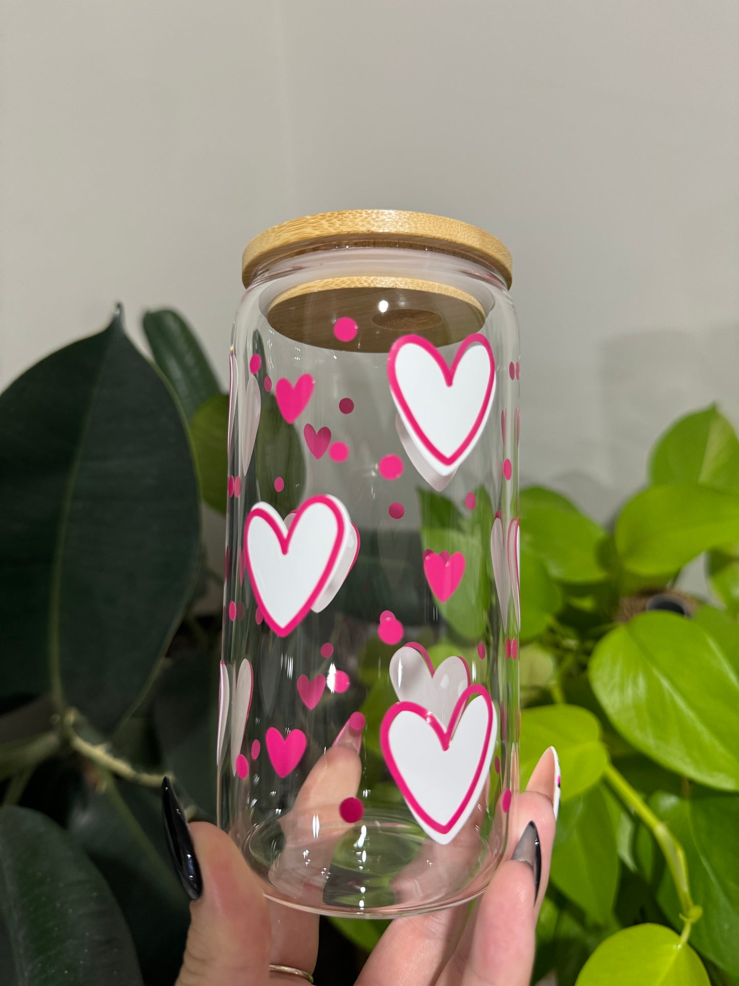 Heart Glass Tumbler