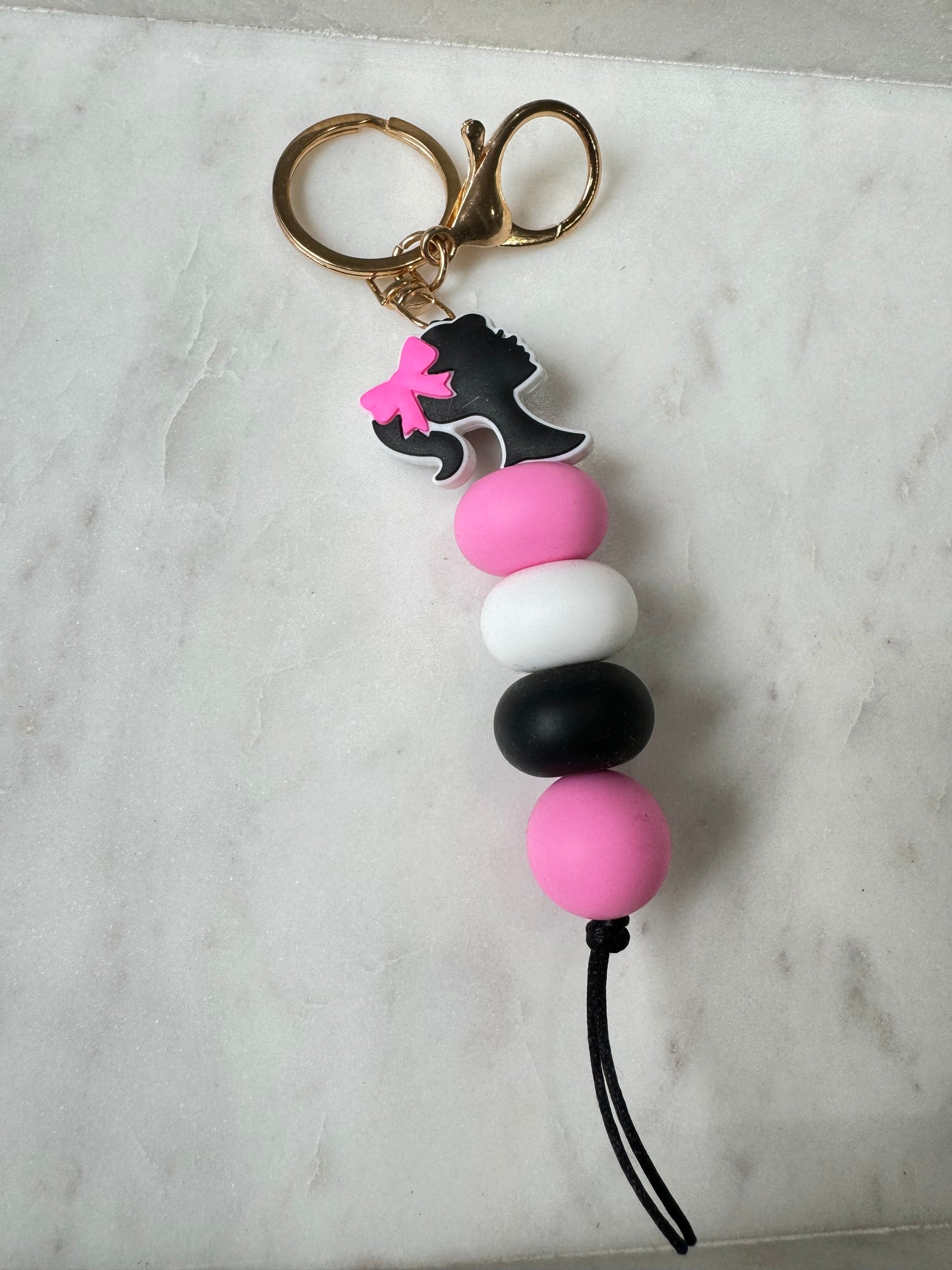 Doll head Keyring