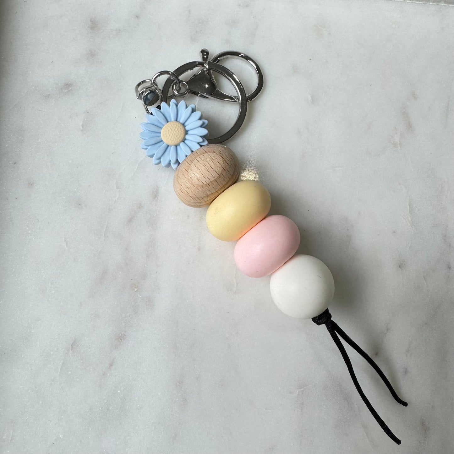 Daisy Blue Keyring